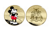 Mickey Mouse Forgyldt medalje Mickey and Friends PPU